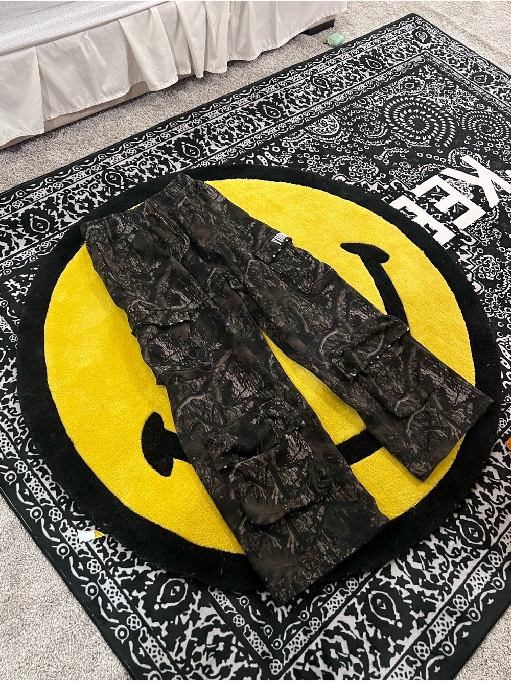 YoungLA 2033 - HERITAGE CARGO SWEATS, medium, dark tree camo